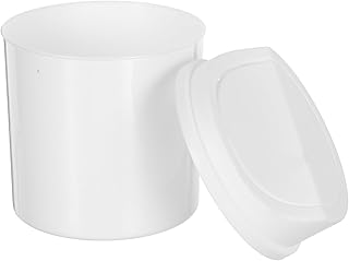 Ciieeo 回転蓋付き2L卓上ゴミ箱 小型プラスチック製デスクトップ用 多用途キッチン オフィス 浴室用