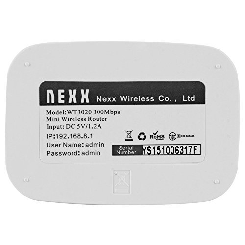 Image of NEXX WT3020F 300Mbps Portable Wireless NAS Router Support 3G