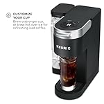 Keurig K-Supreme Single Serve K-Cup Pod Coffee Maker, MultiStream Technology, 4 Brew Sizes, 66oz Dual-Position Removable Reservoir, Black - Image 4