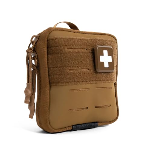 Image of MY MEDIC Everyday Carry First Aid Kit - Emergency Survival Essentials, Medical Supplies & Accessories Bag for Travel Car, Home, Boat, Camper or Backpack - Coyote