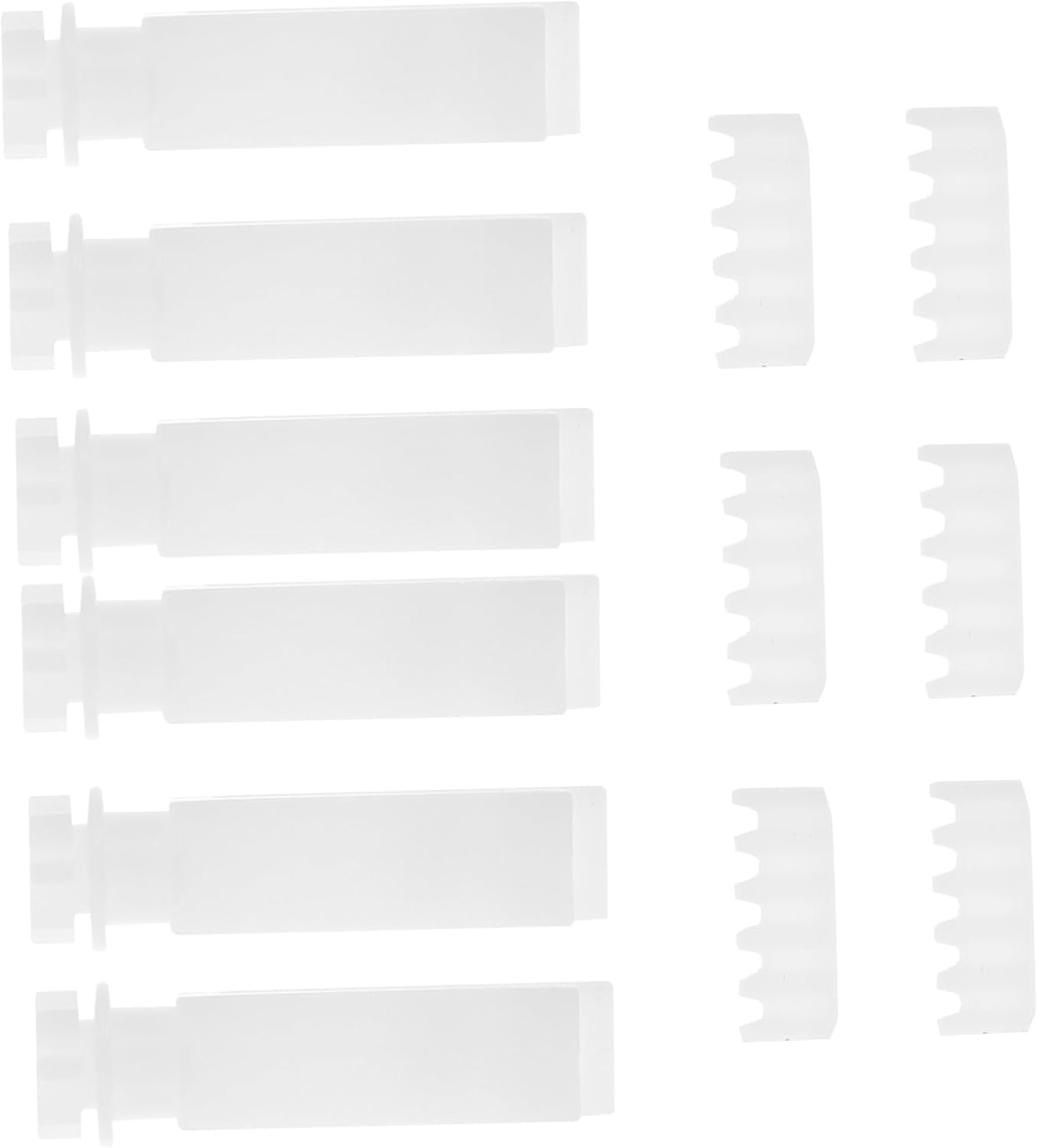 24sets Vertical Blinds Stem Replacement Kit Parts for Easy Repair of Vertical Blinds and Gear Accessories Compatible