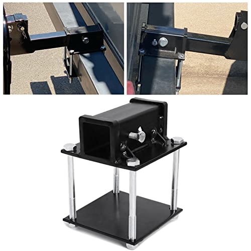 Ecotric 2" Bumper Hitch Reciver Bumper Adaptor Rv Square Bumper For Bike Cargo Carrier Hitch Receiver Adapter #TOP20
