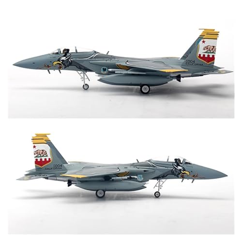 Aviones a escala F15 F-15C Eagle decoración de despacho en metal die cast militar 1 72 6