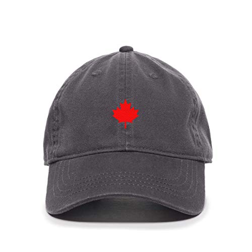 Canada Flag Red Maple Leaf Baseball Cap Embroidered Cotton Adjustable Dad Hat