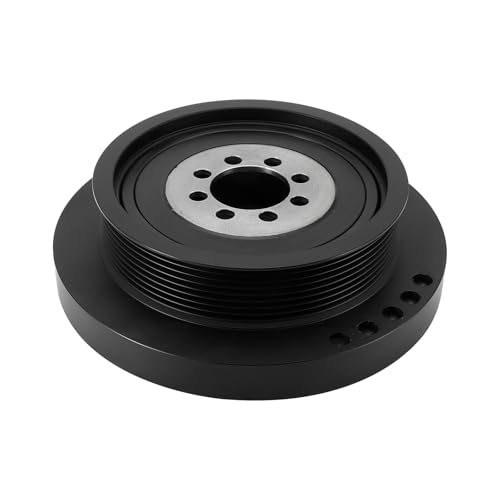 AULINK 594-829 Harmonic Balancer Crankshaft Pulley For 2010-2018 BMW 335i 435i 535i 640i xDrive Gran Coupe M2 X1 X3 X4 X5 X6 740i 740Li ActiveHybrid 3 5 7 3.0L L6 4.4L V8, Replace 11237573655 594829