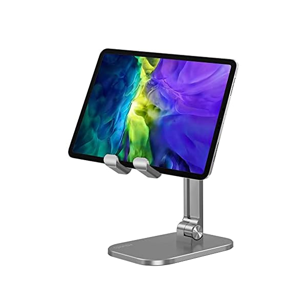 Geonav Suporte FlexPro de mesa dobrável para Smartphones e Tablets até 13´, SUPMOB, Cinza - Image 5