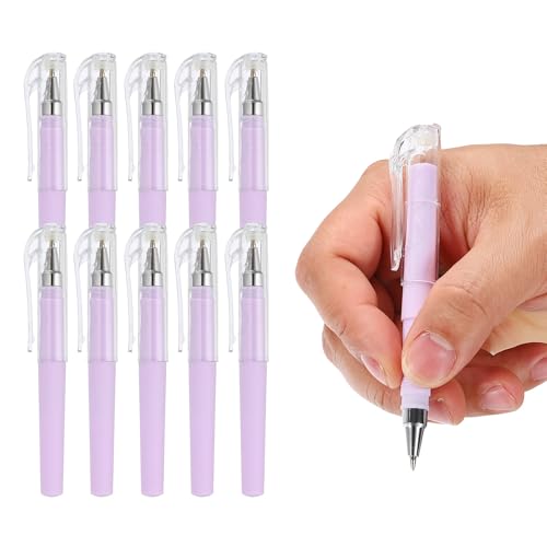 PATIKIL 0.5mm Mini Gel Bolígrafos Bolígrafo Negro 10 Pzs miniatura 1