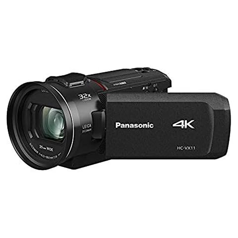 Panasonic HC-VX11EG-K 4K Camcorder (Leica Dicomar Objektiv mit 24x opt. Zoom, 4K und Full HD Video, optischer Bildstabilisator) Cover