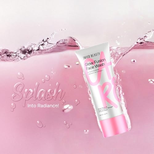 Image of Swiss Beauty Care Glow Fusion Face Wash | Deep Yet Gentle Cleanse | 2% Niacinamide & Marigold Extract | Exfoliating | 100gm