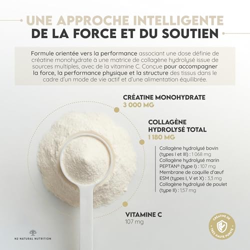 Testostérone Booster avec créatine monohydrate pour force et libido