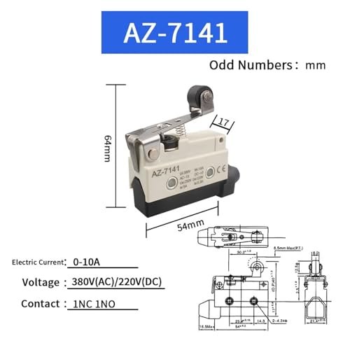 Interrupteur de fin de course AZ-7311 automatique pour la commande de levage industriel - 2