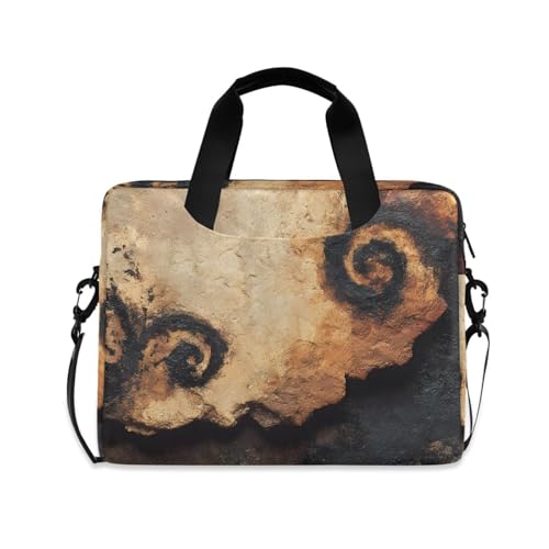 Bolso de hombro para laptop con diseño de árbol y múltiples bolsillos miniatura 1
