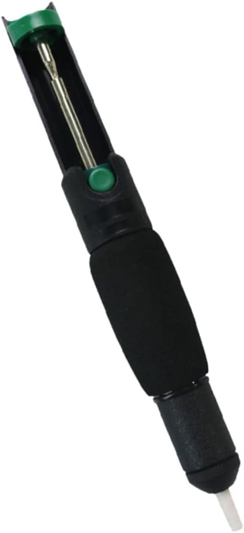 Tin Extractor Solder Sucker Desoldering Machine Strong Suction Non-slip Abs Handle for Comfort