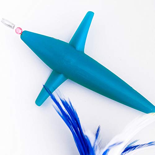 Ocean Cat Trolling Fishing Lures Daisy Chain Bird Feather Teaser For Fishing With Rigged Hook 7/0 For Mahi thumb #2