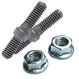 Genuine Echo Shindaiwa V224000031 (x2) + 43301903933 (x2) Stud-6 Bolt & Nut Combo