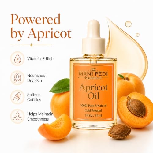 Image of TMPE Cold Pressed Apricot Kernel Oil for Hair & Skin - Lightweight Carrier Oil for Dry Skin, Hair Nourishment & Body Massage - 30ml