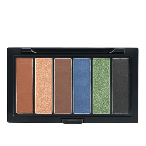 INSIGHT Show Time 6 Color Eyeshadow Palette | Matte Finish | Begginer Friendly | Easily Blendable | Day to Night Look – (Moonlight) 15 g