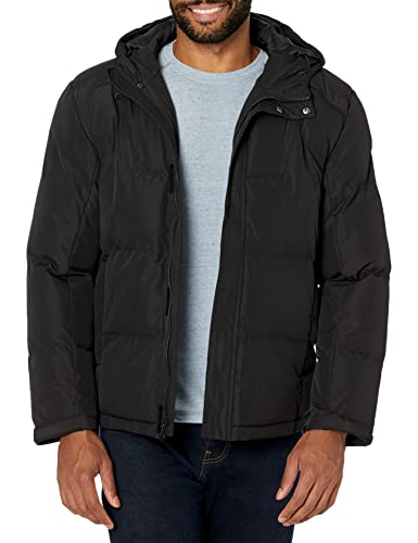 HFX Men's Hooded Jacket with Zipped Chest Pockets, Water and Wind