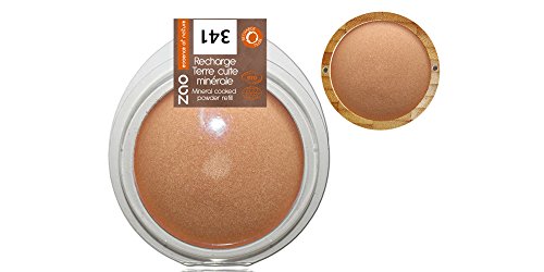 ZAO REFILL Polvo Mineral Cocido 341 recambio de bronceador (polvo bronceador) brillante