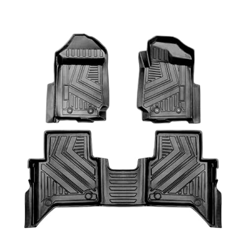 Tapis de voiture Ford Ranger anti-glissement accessoires de sol 2015-2024