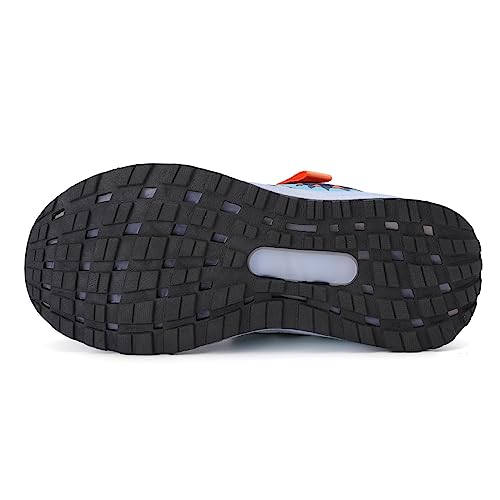 Skaso Toddler Light Up Shoes Led Shoes Dinosaur Sneakers For Toddler Boys Comfortable Non Slip With Hook And Loop Blue Toddler Size 10 thumb #8