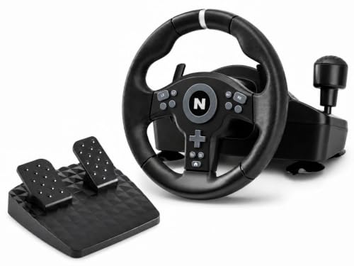 Nitho Drive Pro V200 Gaming Steering Wheel Black - Image 2