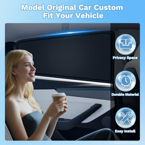 Image of KUST Car Window Shades for Toyota Corolla Cross 2022-2024 2025 2026 Windshield Sun Shade Side Window Cover UV Block Privacy Protection Accessories for Camping Blackout Rear Back Full Set 8PCS