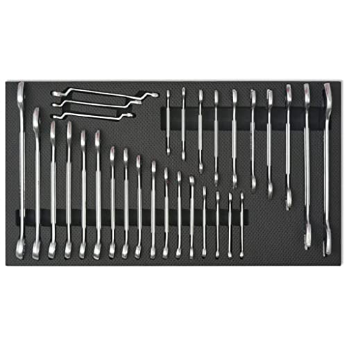 HINSD Werkstattwagen mit 1125 Werkzeugen, Stahl, rot, Farbe: rot, Material: Stahl – Bild 7