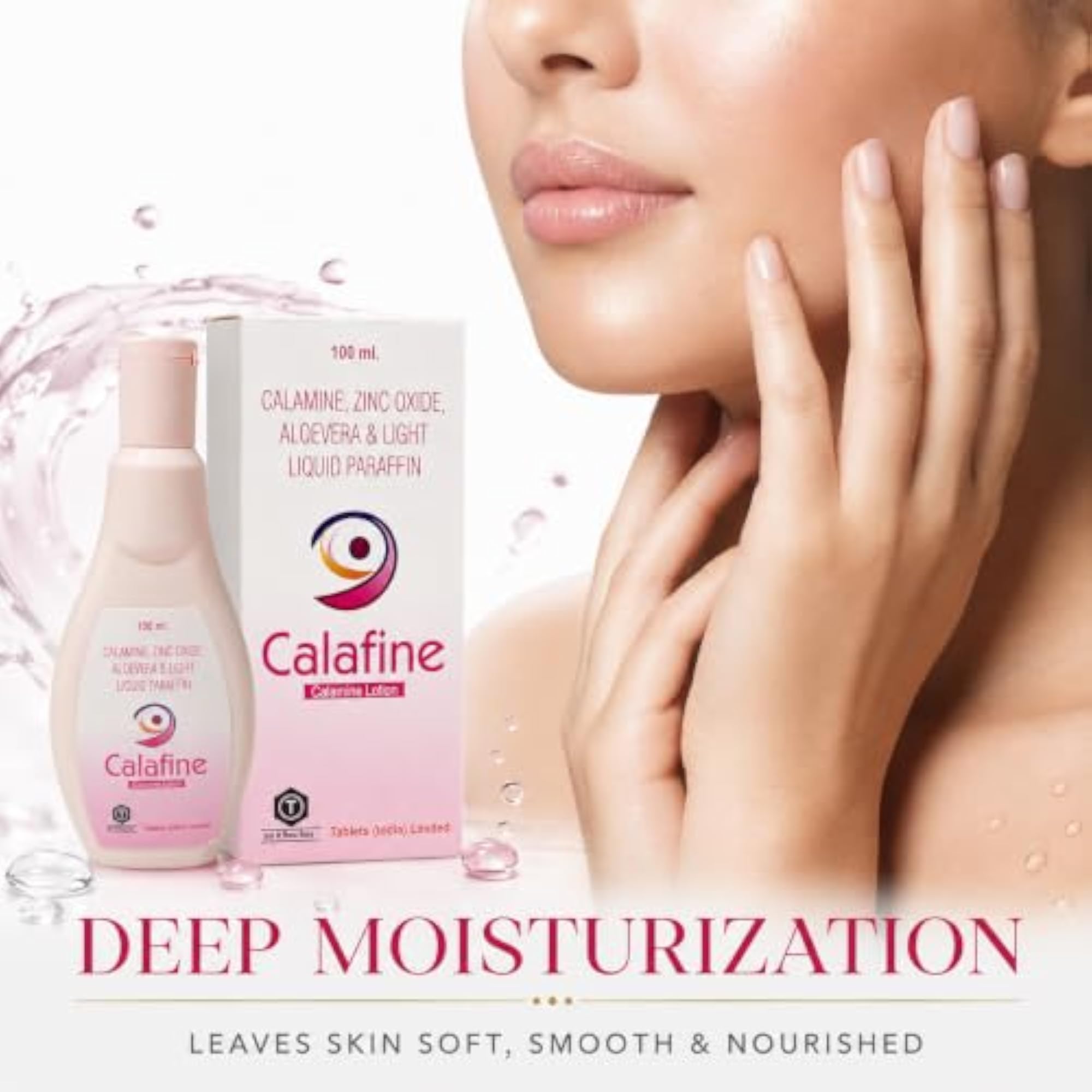 CALAFINE Lotion for Sunburn Relief, Deep Nourishment