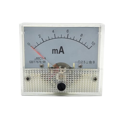 Milliampère Panneau pour contrôle de circuit de modélisme DC 0-10mA