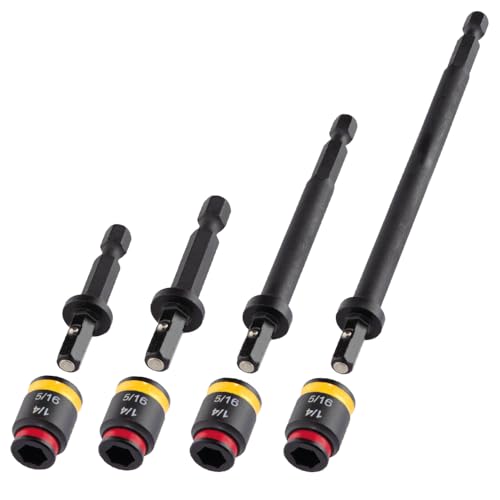 Image of Malco MSHLC Hex Driver, 1 /4 inch And 5 /16 inch, Cleanable, 2-5 /8 inch