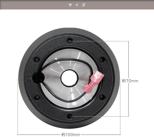 薄型 ショート ステアリングボス チェイサー USDM NRG モモ