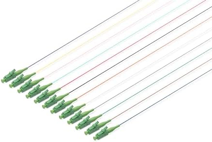 DIGITUS FO Pigtaile - 12 sztuk - LC - Simplex - OS2 - Kod koloru DIN IEC 304 - Światłowód - Technologia sieciowa - Długość 2m