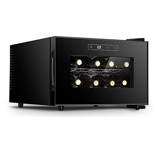 SmPinnaA Cantinetta per Vino per Uso Domestico, può Contenere 12 Bottiglie con Controllo Touch Screen 11-18 ℃ Impronta A Basso Rumore E Basso Consumo Energetico