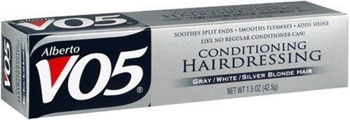 Alberto VO5 Conditioning Hairdressing for Gray/White/Silver Blonde Hair, 1,5 -Ounce Tubes by Alberto VO5