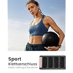 One Click Sport Loop Armband für Galaxy Watch 7 40 mm 44 mm Armband, Weiches Stoff-Ersatzarmband für Samsung Galaxy Watch 7/6/5/4/FE Herren Damen fürs Training – Bild 3