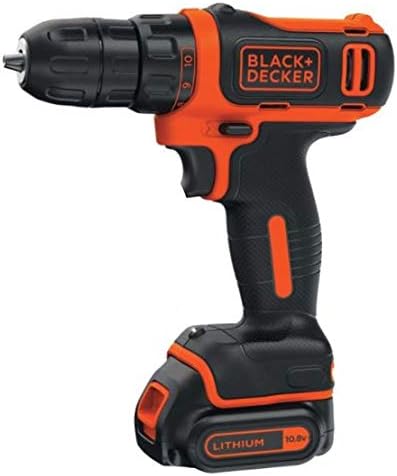 Black Decker Bdcdd12k1 Qw Perceuse Visseuse Sans Fil Moteur Ultra Compact 10 Positions Chargeur Rapide 1h30 Livree En Coffret 10 8v Coffret 1 Batterie Amazon Fr Bricolage