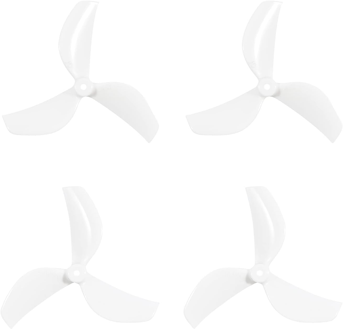 BETAFPV Gemfan 16pcs 45mm 3-Blade Whoop Drone Propeller with 1.5mm Shaft Hole Compatible for FPV Racing Like Meteor75 Pro 1S FPV Whoop Drone Quadcopter
