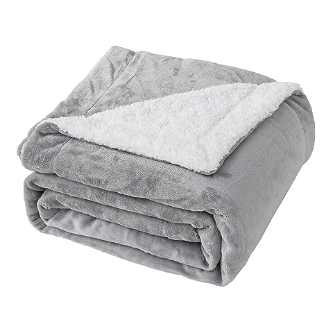 Good Nite Reversible Sherpa Fleece Blanket Cover