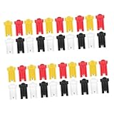 DRESSOOS 40個まげエクステ用ボトルノズル針 補助ピン 目詰まり防止プ 交換用チップ まげ接着剤ボトル対応