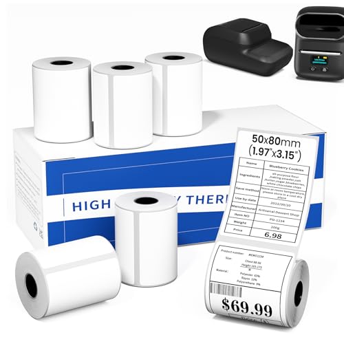 M110/M100/M220/M250/M120�p���M���x���A1.96�C���`×3.15�C���`(50x80mm)�A600/6���[���APhomemo���x�����[�J�[�ƌ݊���������A�o�[�R�[�h/���S/�r�W�l�X/�ƒ�p���ړI�S�����x��