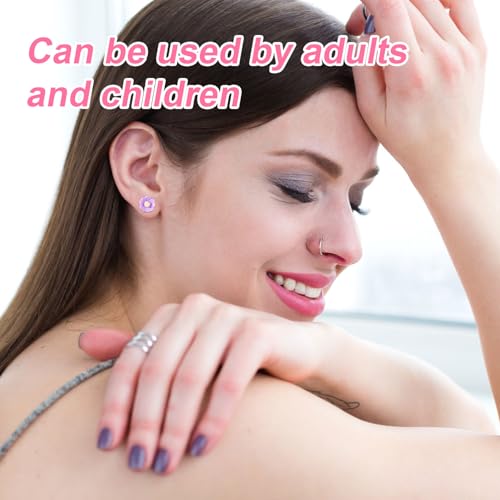 8 pares de brincos de plástico, brincos de flor coloridos margarida rosa pino brincos de plástico pa