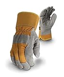 stanley workwear trousers Talla única (L) (Talla 10) Stanley Workwear Guantes de invierno Rigger, gris/amarillo, L