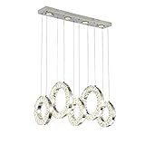 Applications spatiales : ce lustre convient au salon, au restaurant, à la chambre à coucher et au salon, à la chambre d'enfant. Mais ce n'est qu'une suggestion, vous pouvez choisir l'emplacement d'installation en fonction de vos besoins réels