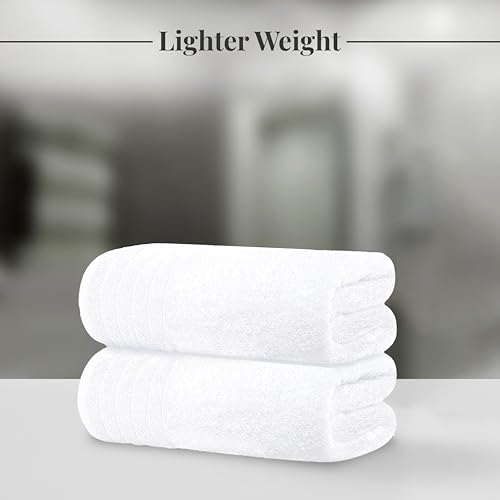 Tens Towels Extra große Badetücher, 89 x 178 cm, 100% Baumwolle, größeres und leichteres Gewicht, schnelles trocknen… – Ansicht 3