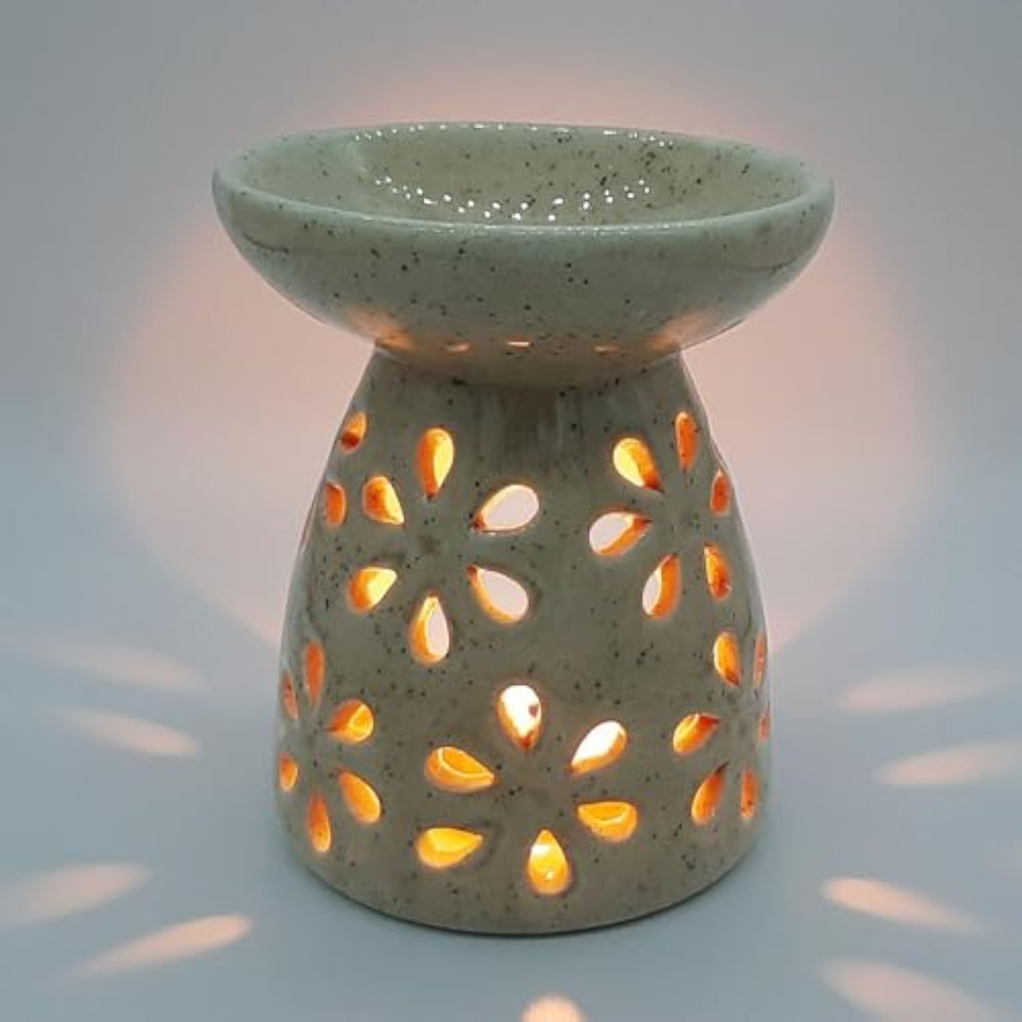 Diffuser Set with Aroma Oils and Tealight Candles, Gift
