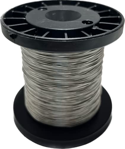 Fio De Aço Inox Para Cerca Elétrica Bobina Rolo Arame 0,45mm