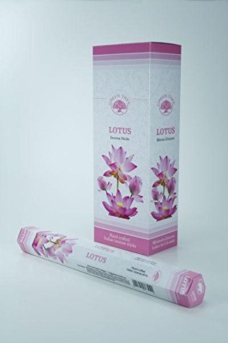 GREEN TREE CANDLE 8903664100289 Lotus – Varitas de Incienso (20 Unidades)