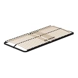 i-flair Grace Metallbett 90x200 cm mit Lattenrost - stabiles Einzelbett