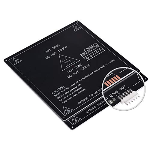 MK3 220 * 220 * 3mm RepRap RAMPS 1.4 PCB Aluminum Heatbed Hot Plate
